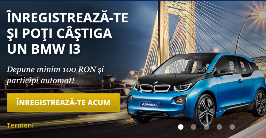 Admiral pune la bataie un BMW pentru jucatorii noi