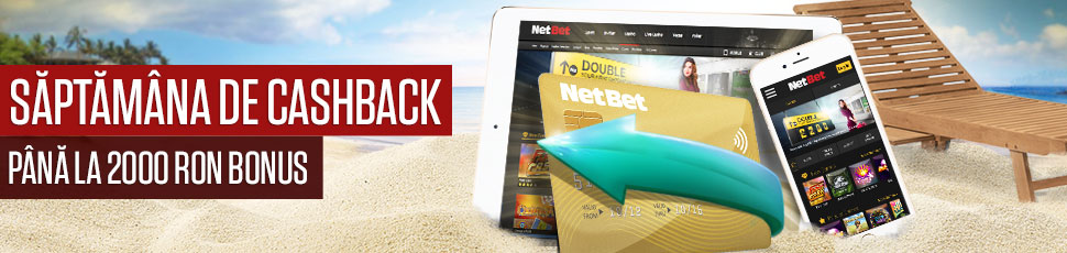Cashback de pana la 2.000 de lei de la NetBet!