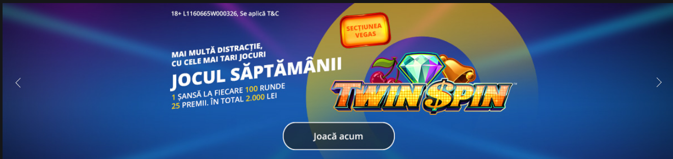 Distractie si adrenalina cu Jocul Saptamanii, la eFortuna