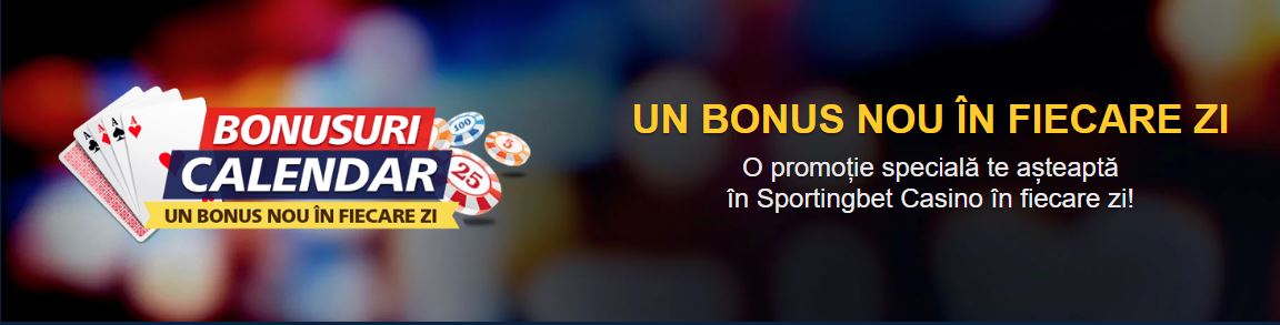 Promotie Sportingbet: 7 zile – 7 bonusuri – 7 sanse