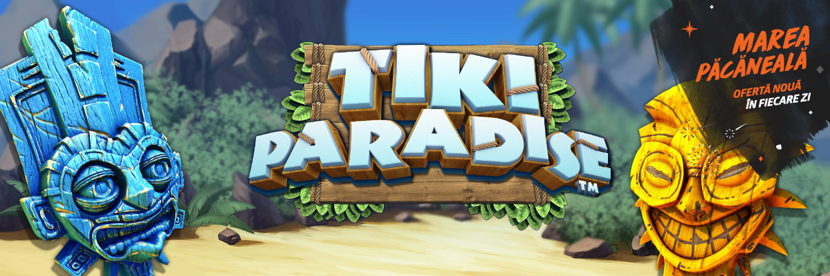 💥 Doar azi: 20 rotiri gratuite la Tiki Paradise!