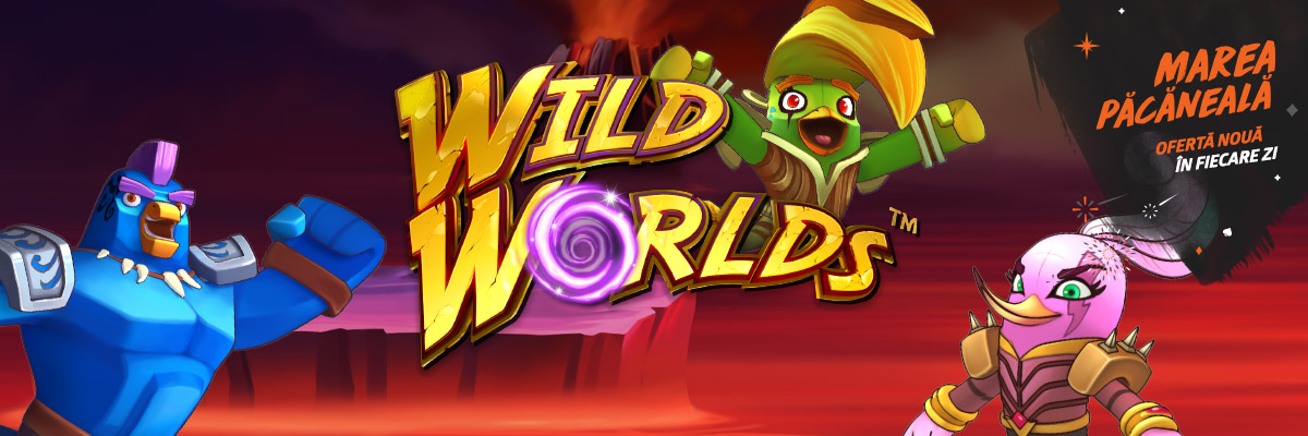 ? Doar azi: 15 rotiri gratuite la Wild Worlds