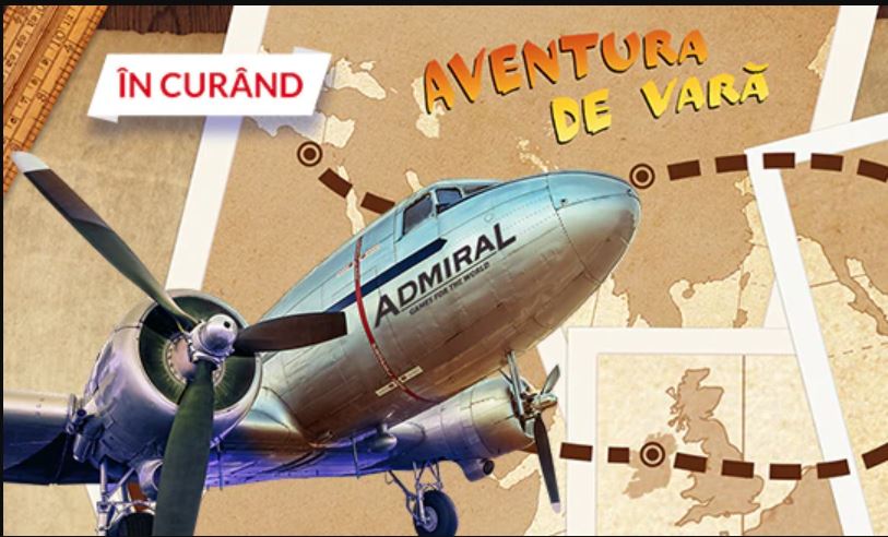 7 locatii si 7 surprize pe Admiral.ro – Fii pe faza pe 22 iulie!